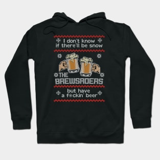 Brewsaders Ugly Christmas Sweater Hoodie